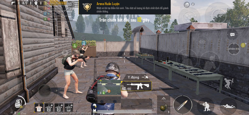 Giao diện PUBG Mobile VNG