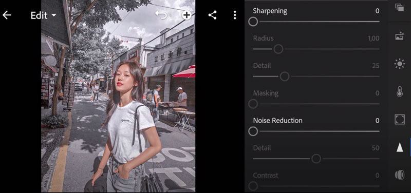 Chỉnh màu chuyên nghiệp bằng app Lightroom Mobile